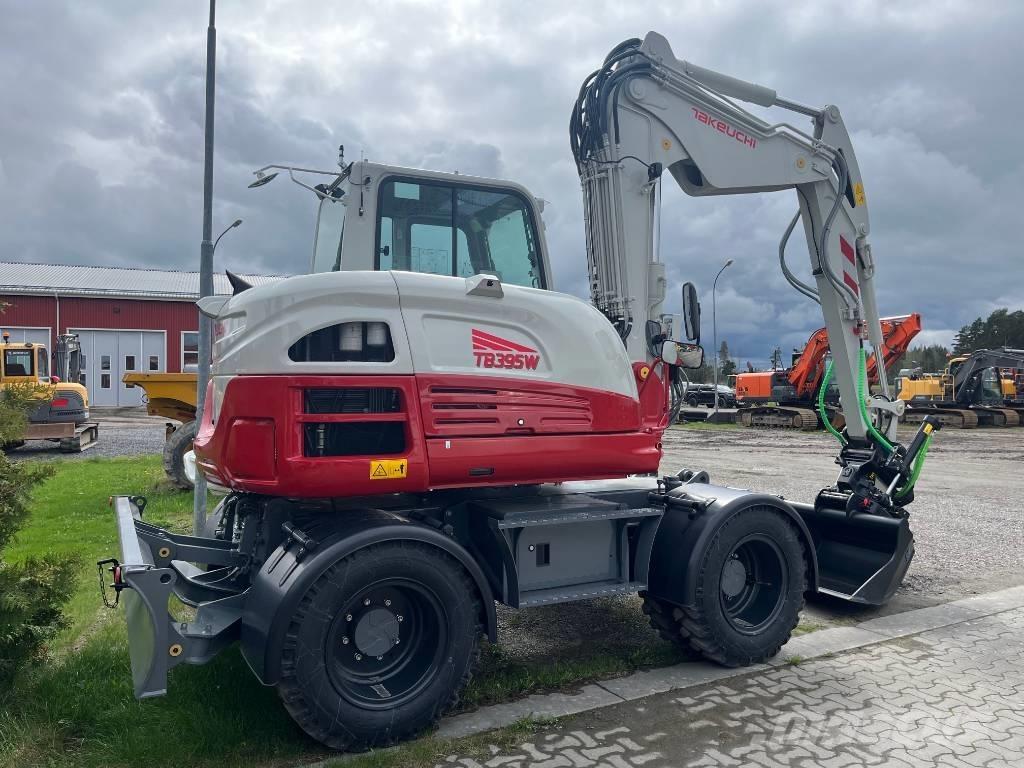 Takeuchi TB 395 W Lastik tekerli ekskavatörler