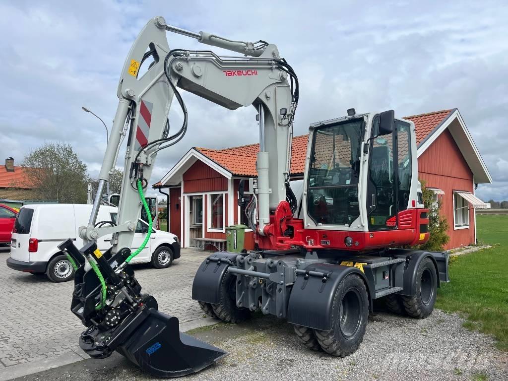 Takeuchi TB 395 W Lastik tekerli ekskavatörler