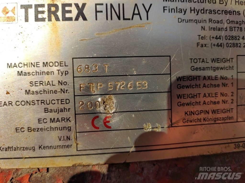 Finlay Terex 683 Gezer eleyiciler