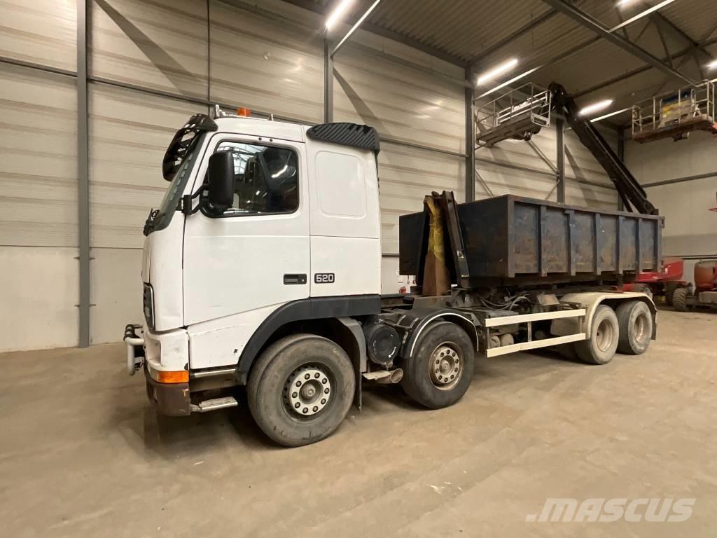 Volvo FH 16 520 8X4 Vinçli kamyonlar
