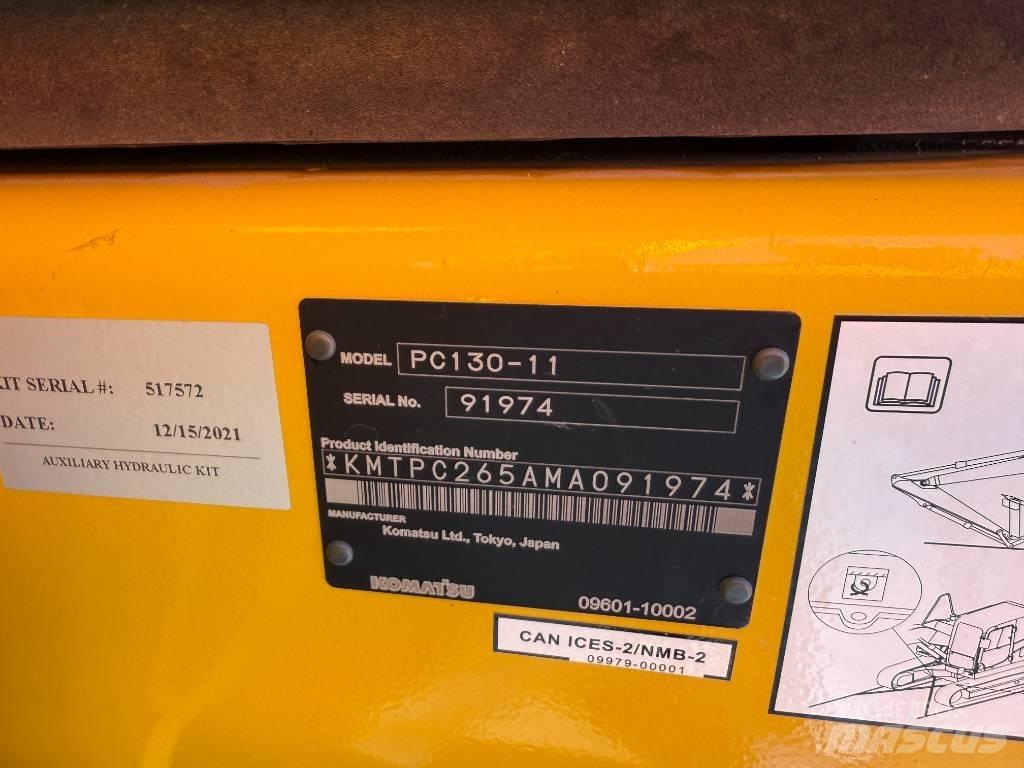 Komatsu PC130-11 Paletli ekskavatörler