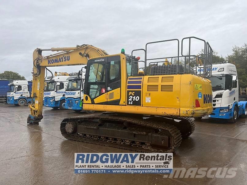 Komatsu PC 210 LC-11 Paletli ekskavatörler