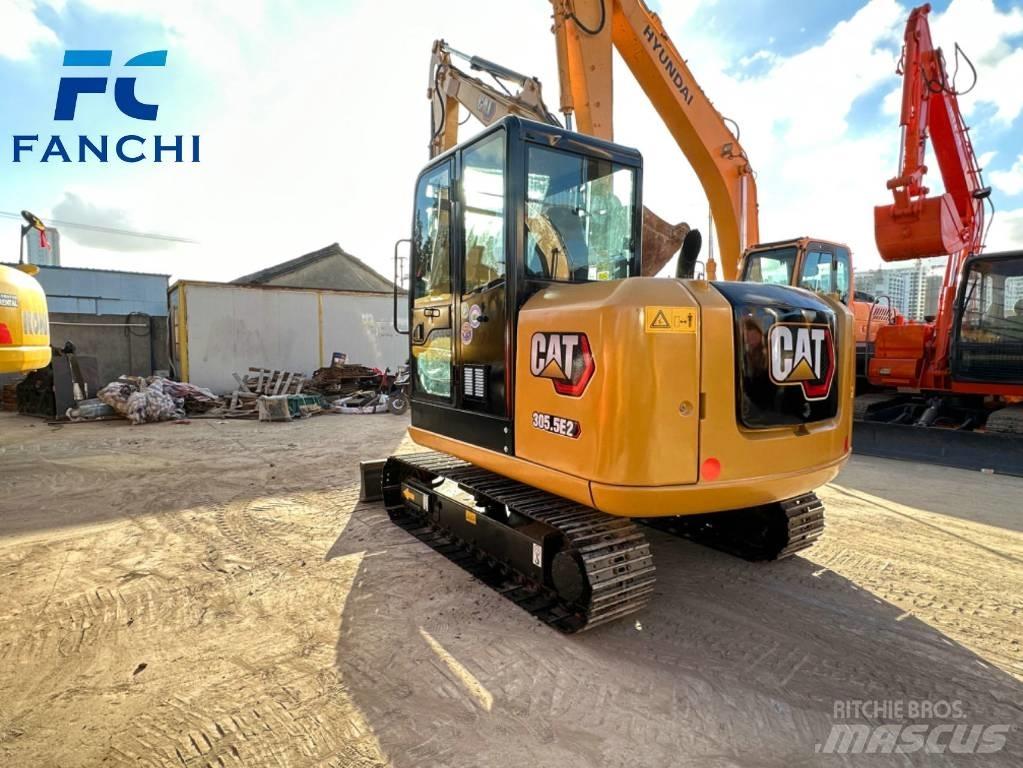 CAT CAT305.5E2 Mini ekskavatörler, 7 tona dek