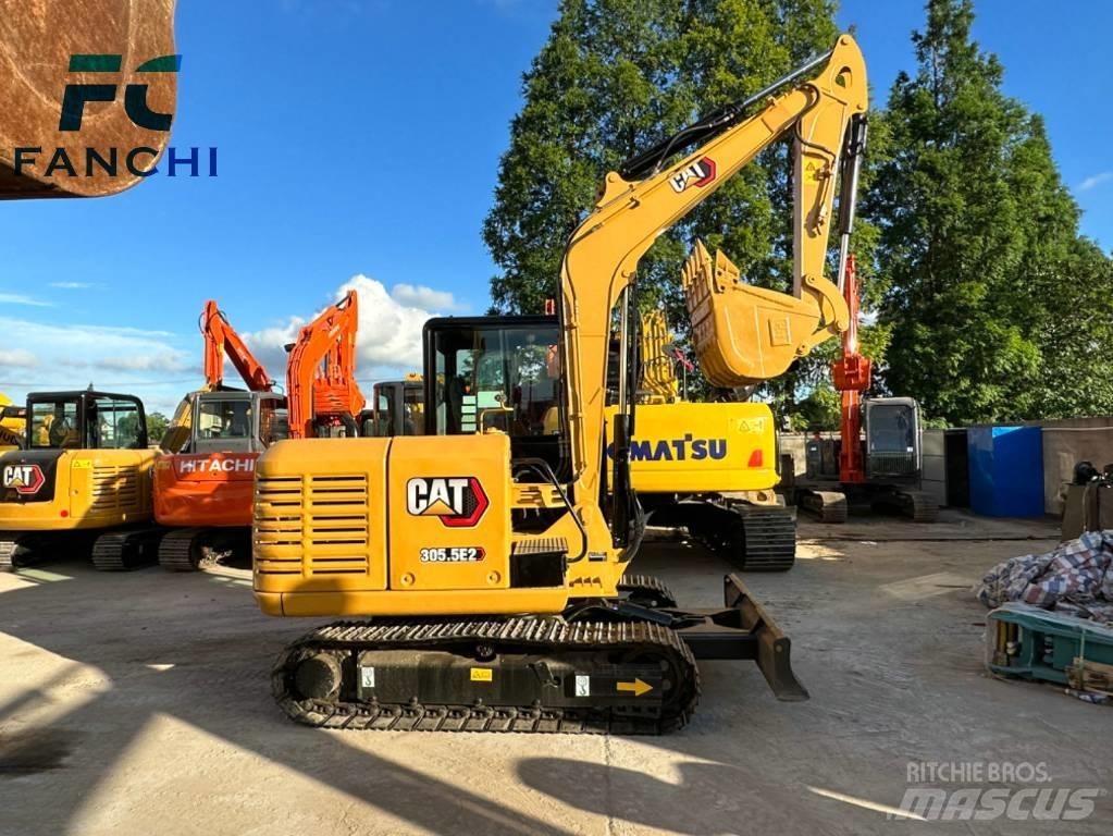CAT CAT305.5E2 Mini ekskavatörler, 7 tona dek