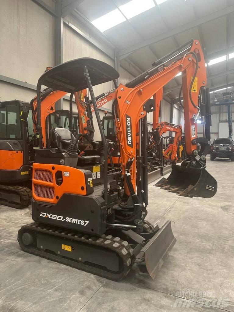 Develon DX 20 Z-7 Mini ekskavatörler, 7 tona dek
