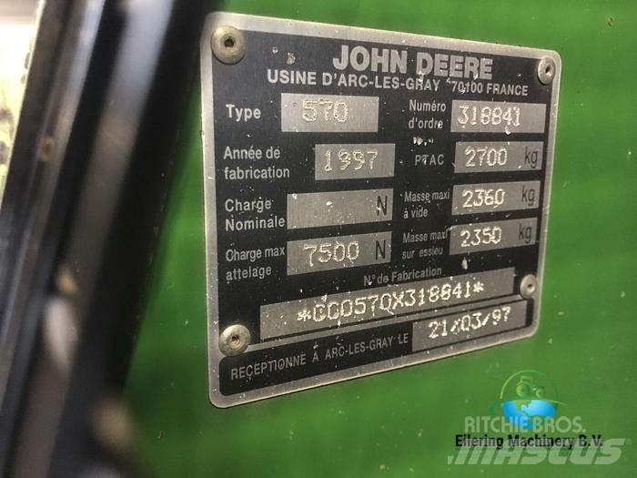 John Deere 570 Silaj makinasi