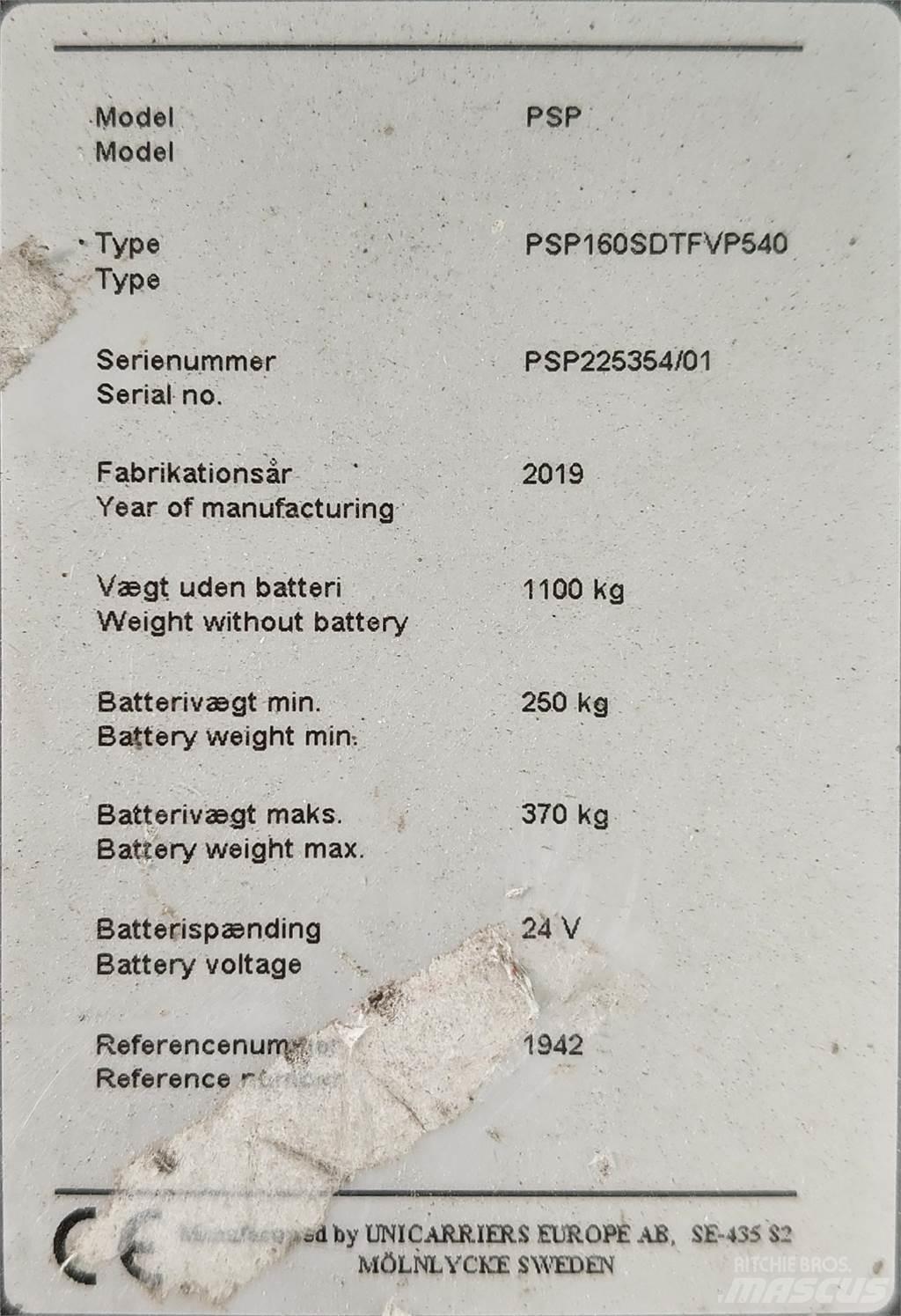 Atlet PSP160 Düsük seviye platformu