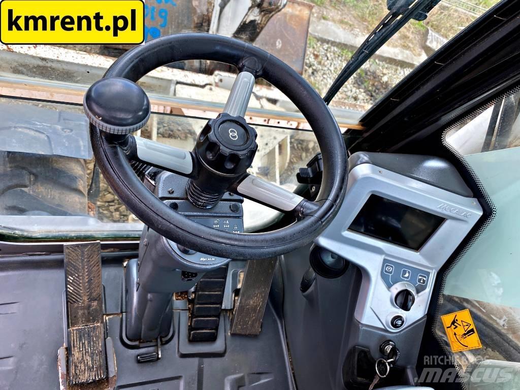 Mecalac 9 MWR Lastik tekerli ekskavatörler
