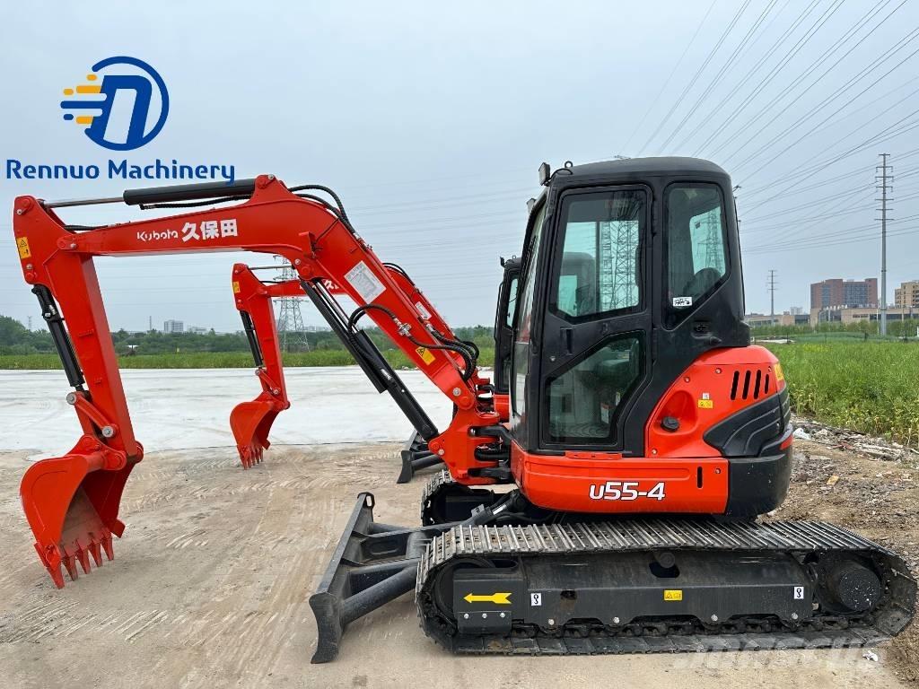 Kubota U 55 Mini ekskavatörler, 7 tona dek