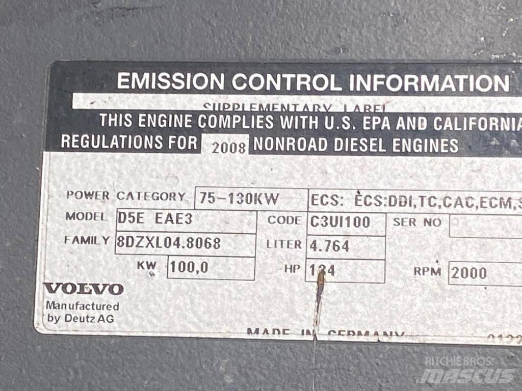 Volvo EW 140 C Lastik tekerli ekskavatörler