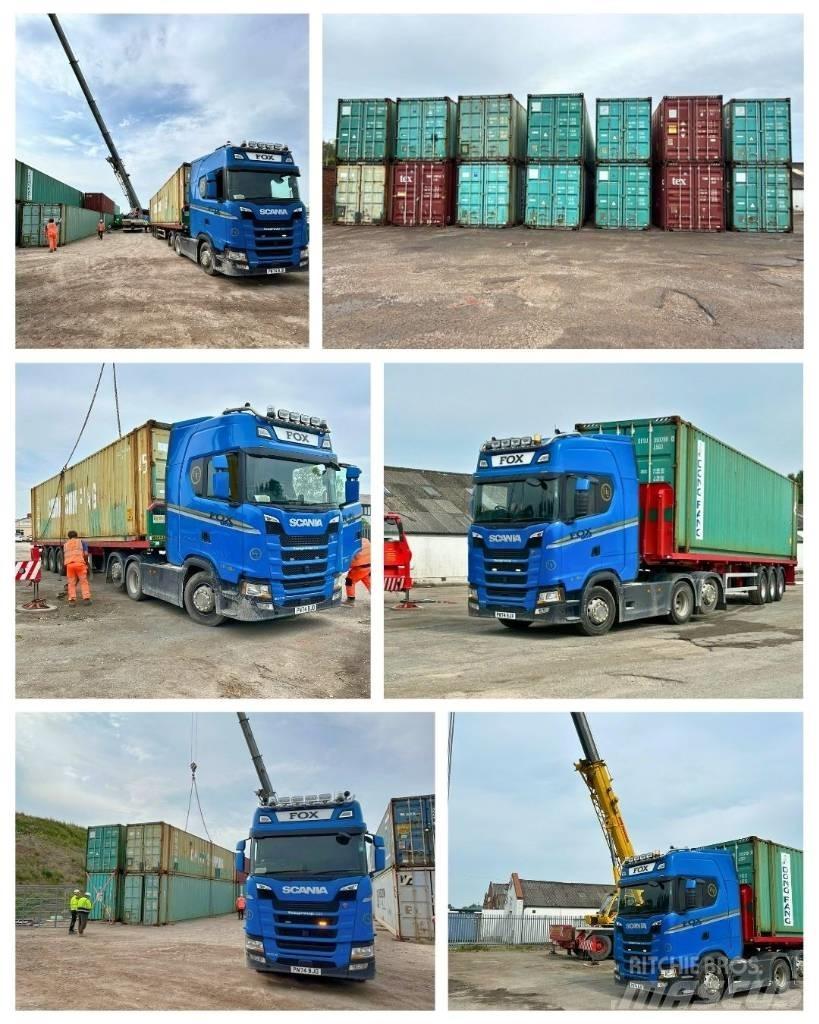  45ft containers Palet genişliğinde konteynerler