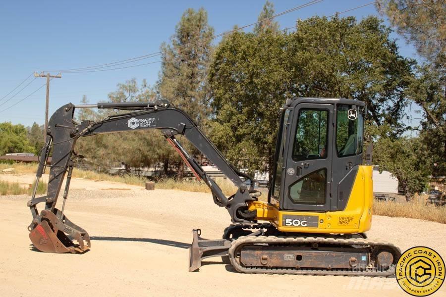 DEERE 50G Mini ekskavatörler, 7 tona dek