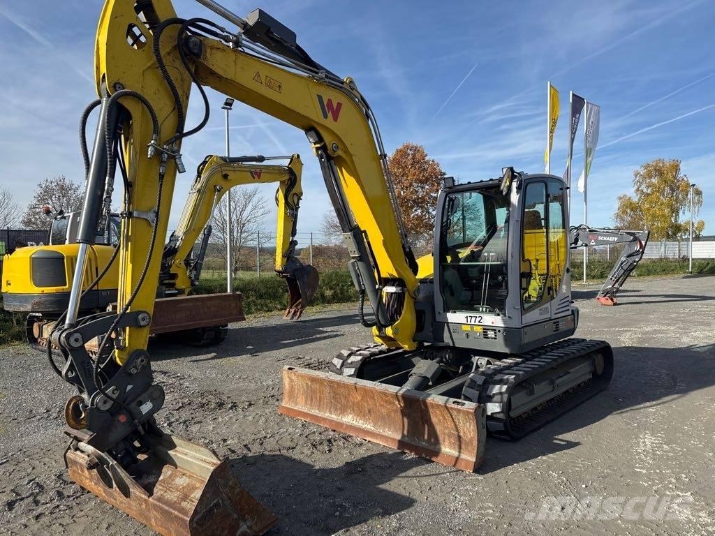 Wacker Neuson EZ80 Paletli ekskavatörler
