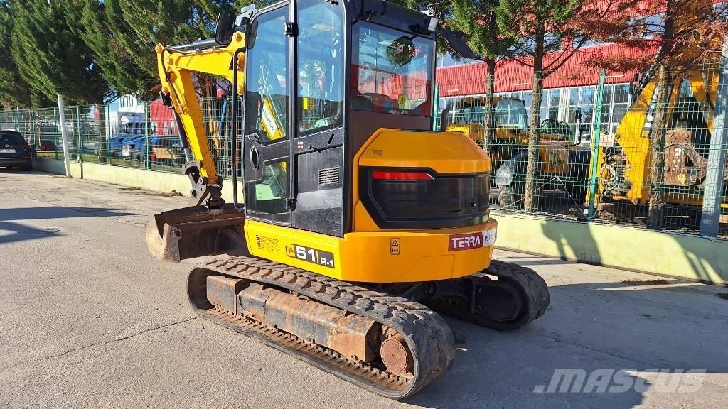 JCB 51 R-1 Mini ekskavatörler, 7 tona dek