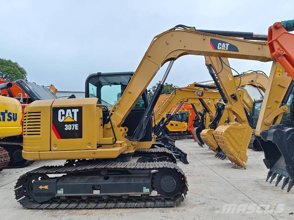 CAT 307E Mini ekskavatörler, 7 tona dek