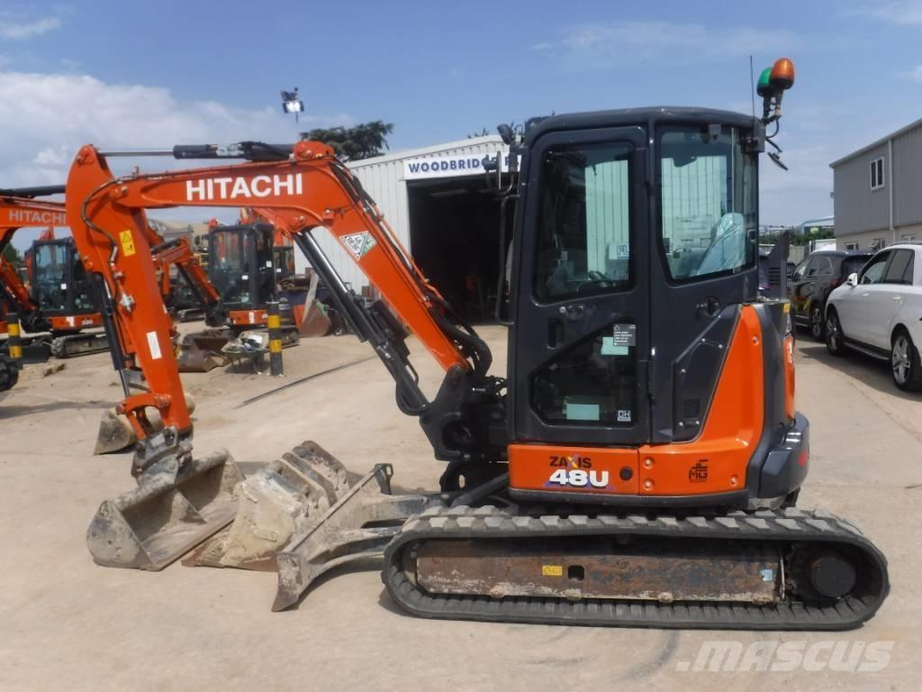 Hitachi ZX 48 U-6 Mini ekskavatörler, 7 tona dek