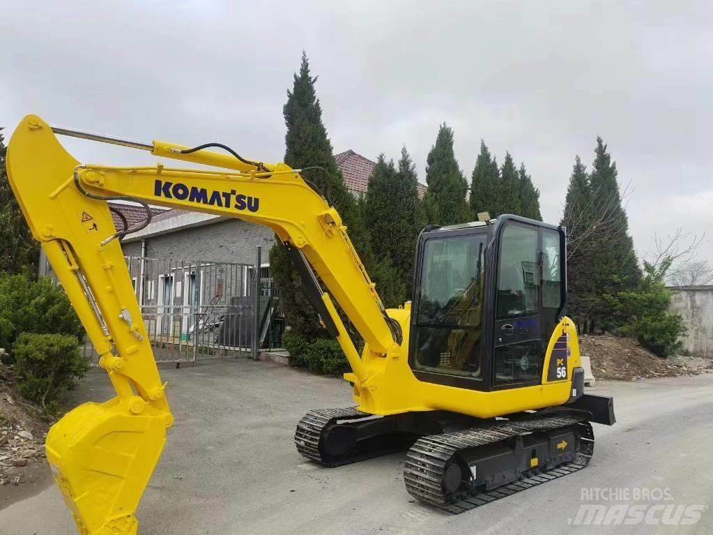 Komatsu PC 56 Mini ekskavatörler, 7 tona dek
