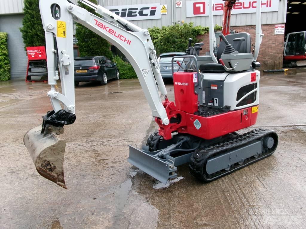 Takeuchi TB 210 R Mini ekskavatörler, 7 tona dek