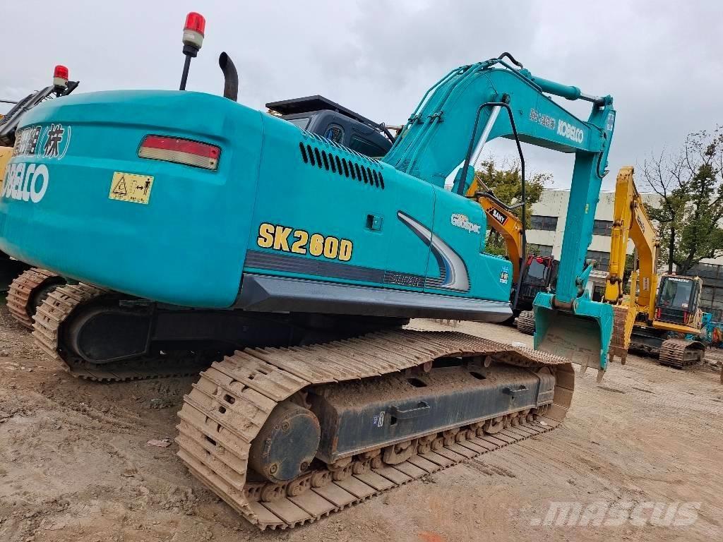 Kobelco SK 260 LC Paletli ekskavatörler