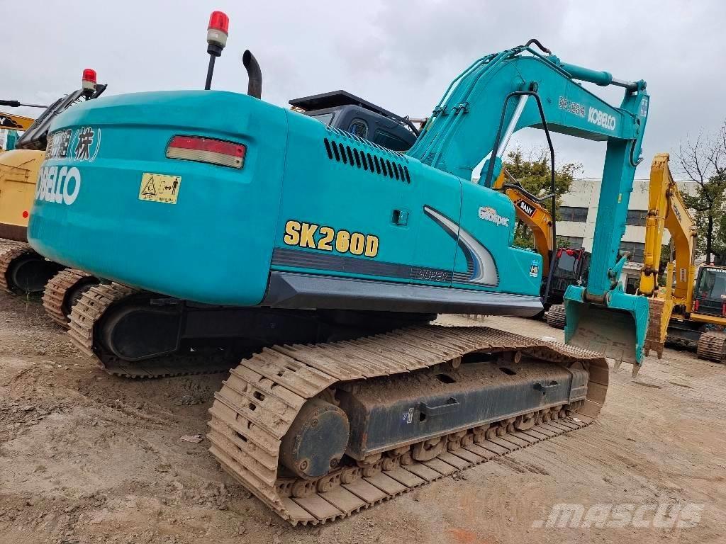 Kobelco SK 260 LC Paletli ekskavatörler