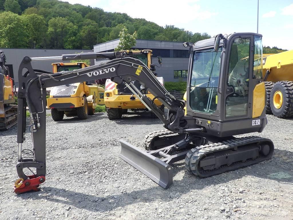 Volvo EC 35 D Mini ekskavatörler, 7 tona dek