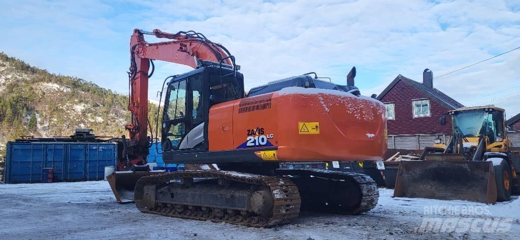 Hitachi ZX 210 LC-6 Paletli ekskavatörler