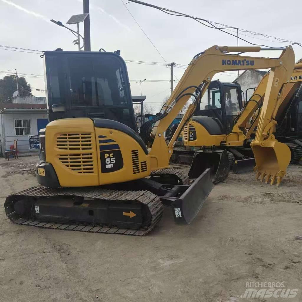 Komatsu PC 55 Mini ekskavatörler, 7 tona dek