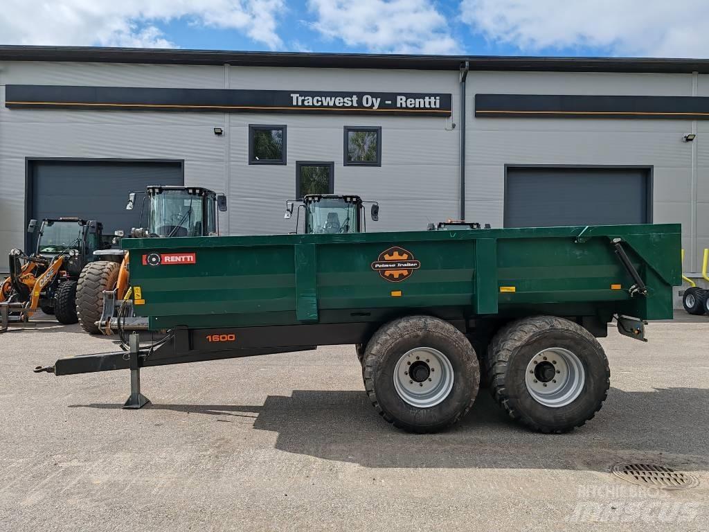 Palmse Trailer 1600 Silo tankeri