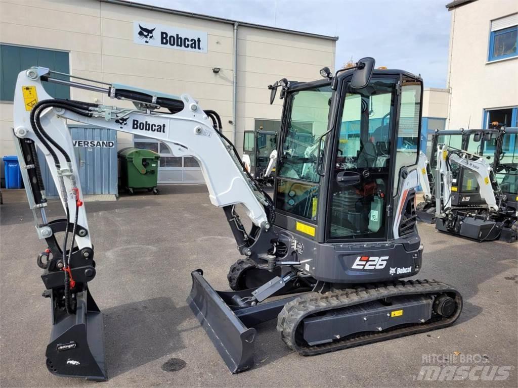 Bobcat E 26 Mini ekskavatörler, 7 tona dek