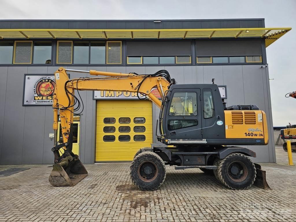 Hyundai R140W-7A Lastik tekerli ekskavatörler