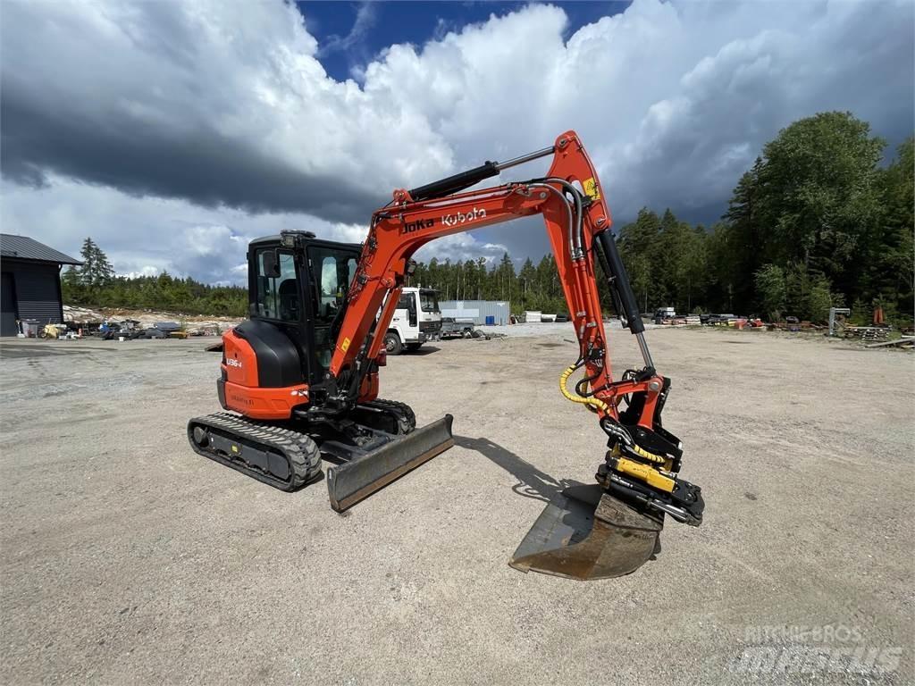 Kubota U 36-4 Mini ekskavatörler, 7 tona dek