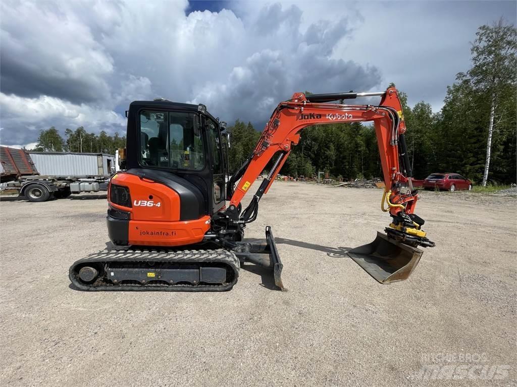 Kubota U 36-4 Mini ekskavatörler, 7 tona dek