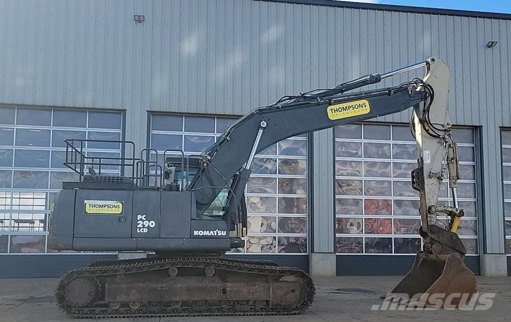 Komatsu PC 290 LC-10 Paletli ekskavatörler