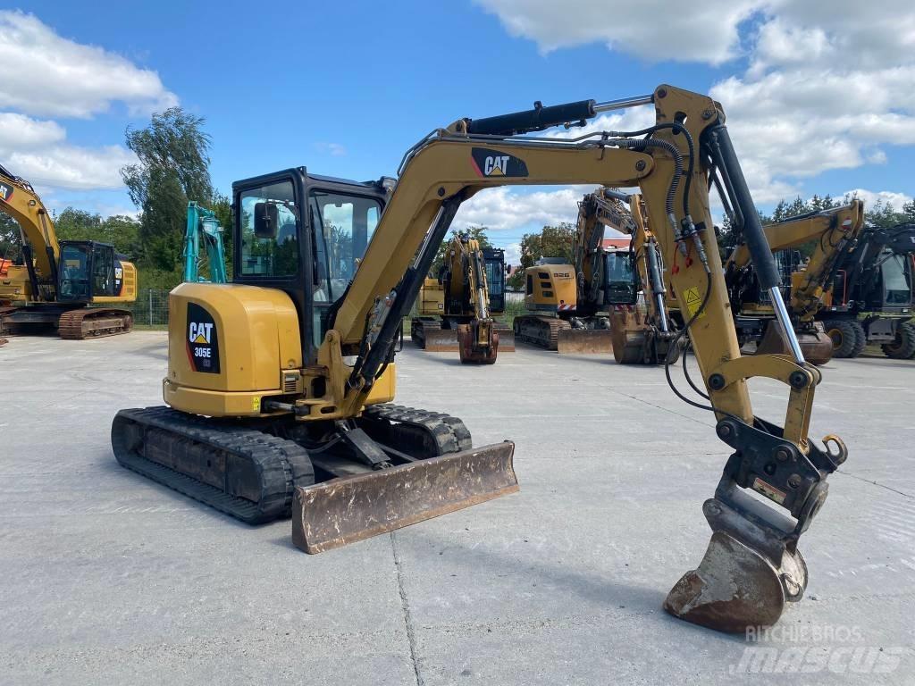 CAT 305 E Mini ekskavatörler, 7 tona dek