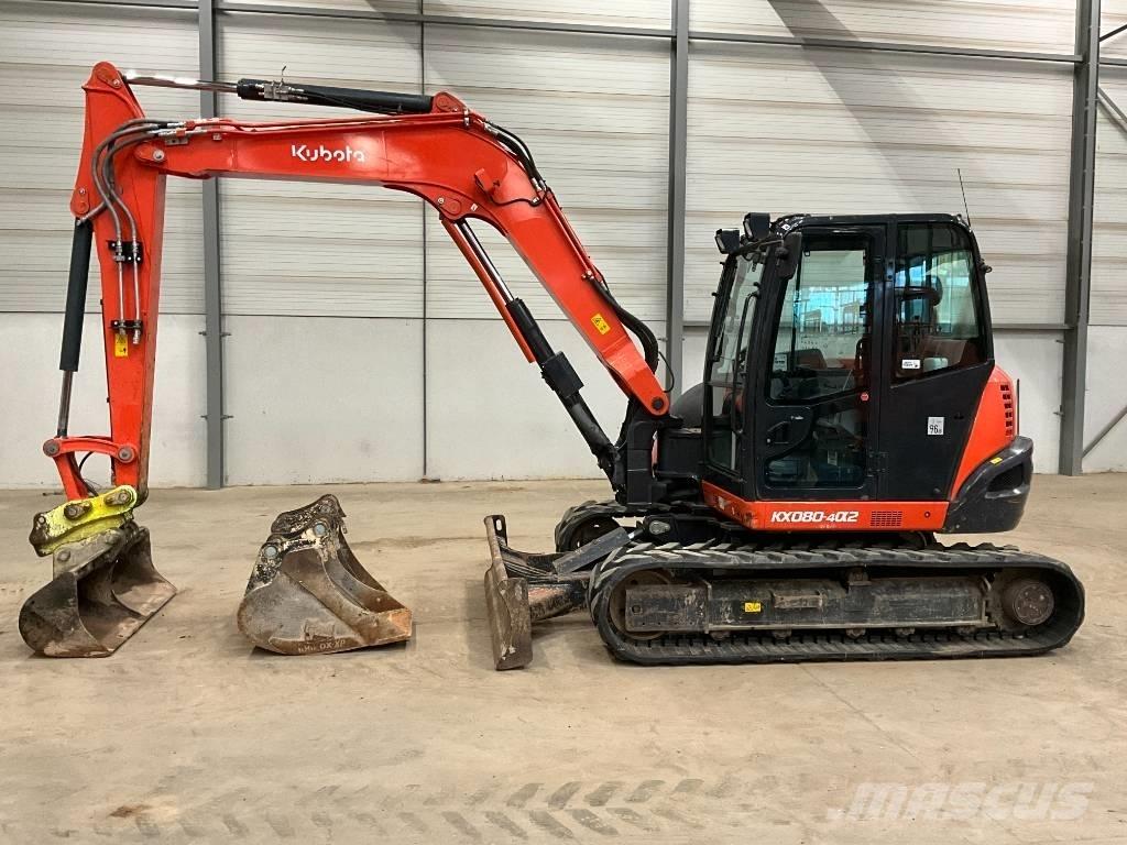 Kubota KX 080-4 A 2 Midi ekskavatörler 7 - 12 t