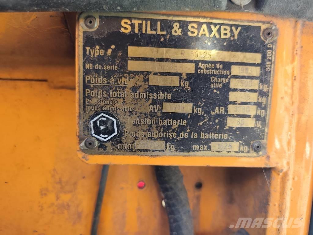 Still R 60-25 Elektrikli forkliftler