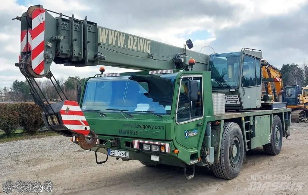 Faun RTF-25 Yol-Arazi Tipi Vinçler (AT)