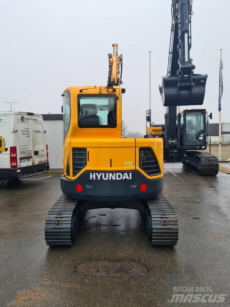 Hyundai R60CR-9A Mini ekskavatörler, 7 tona dek
