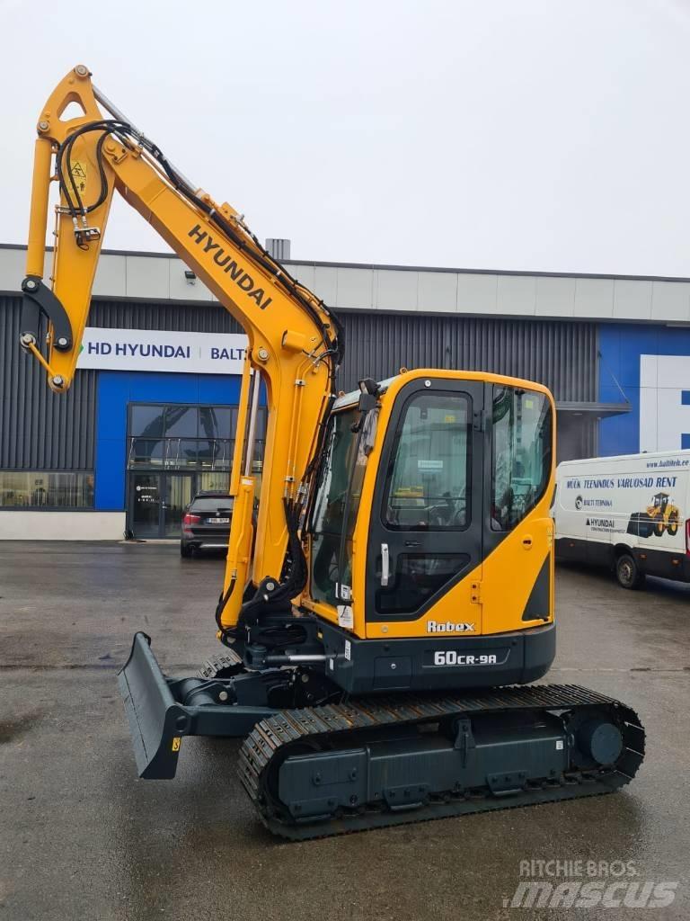 Hyundai R60CR-9A Mini ekskavatörler, 7 tona dek