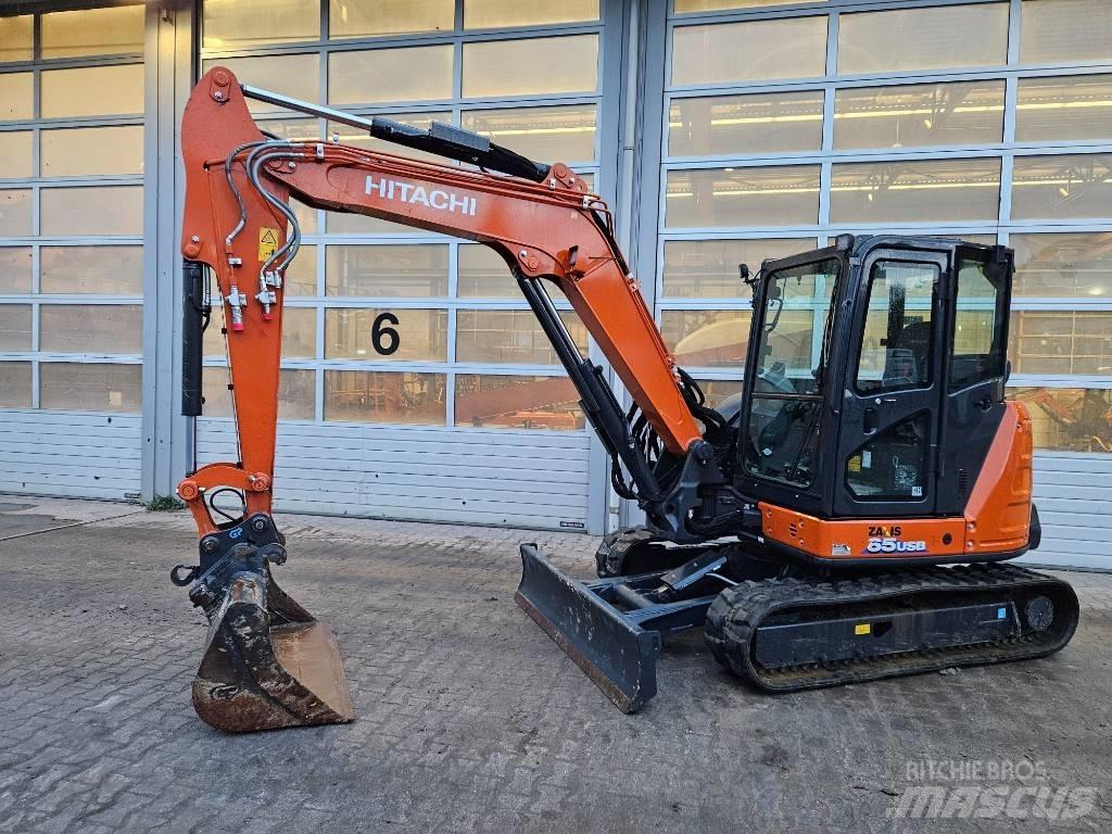 Hitachi ZX65USB-6 Mini ekskavatörler, 7 tona dek