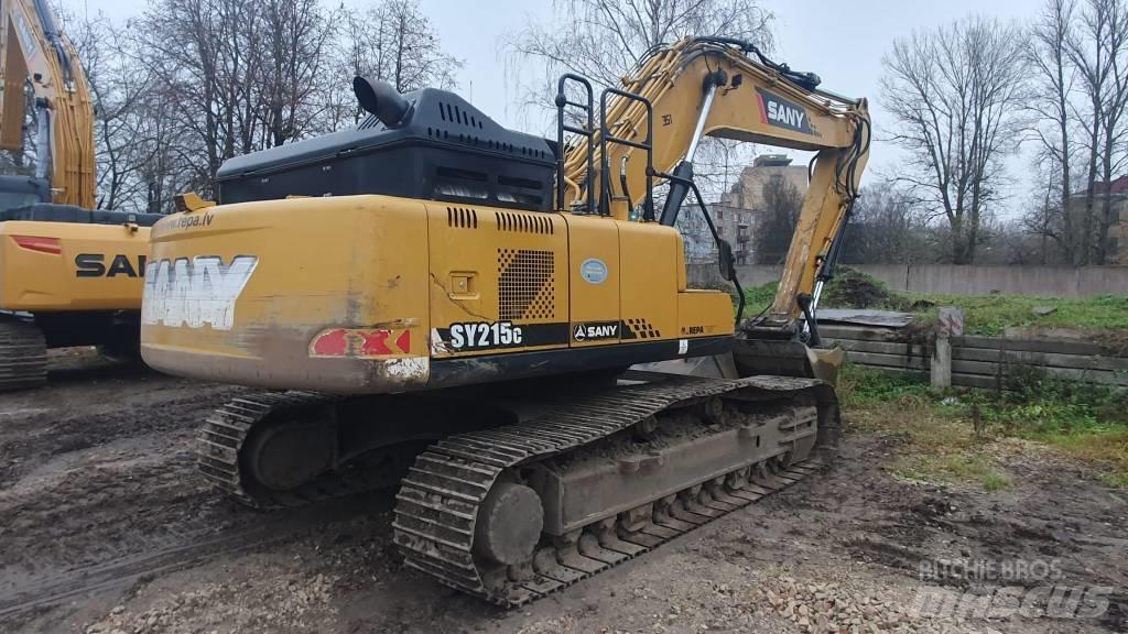 Sany SY 215 C Paletli ekskavatörler