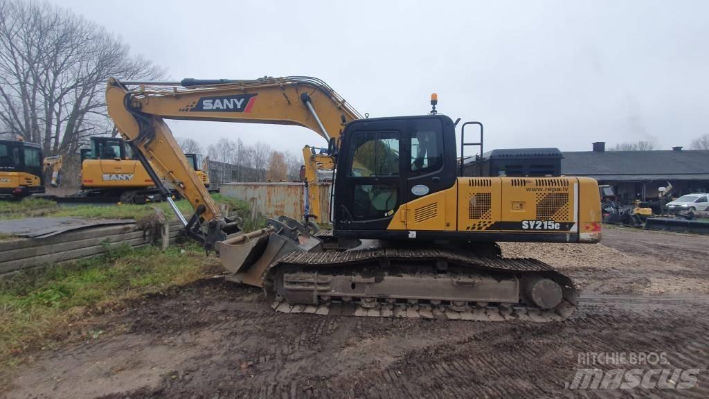 Sany SY 215 C Paletli ekskavatörler