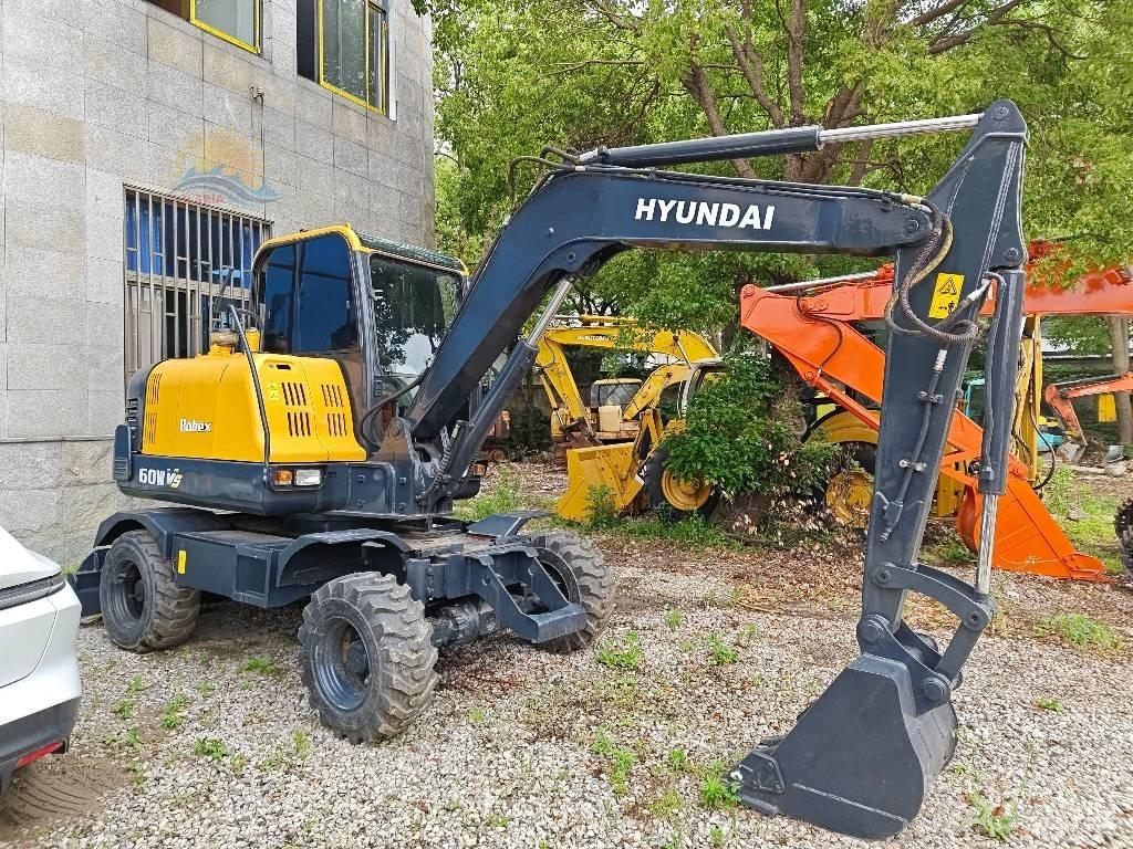 Hyundai R 60W Lastik tekerli ekskavatörler