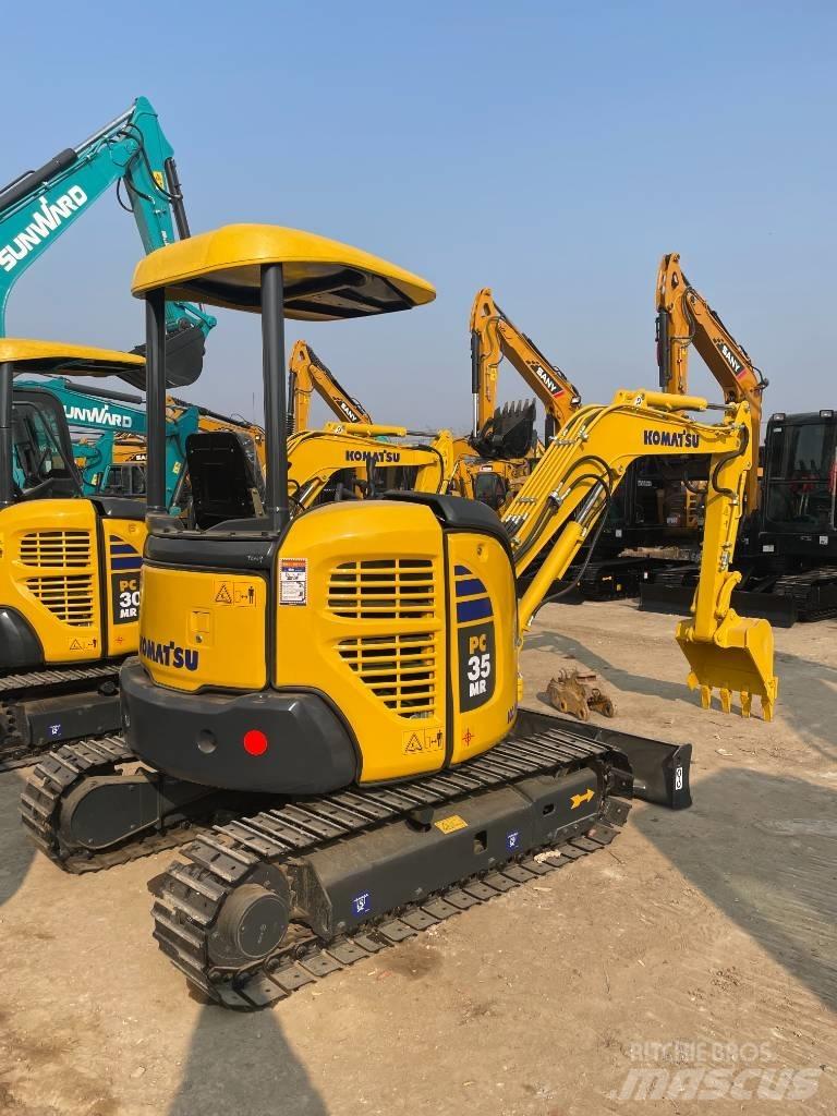 Komatsu PC 35 Mini ekskavatörler, 7 tona dek