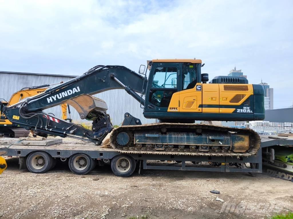 Hyundai HX 210 AL Paletli ekskavatörler