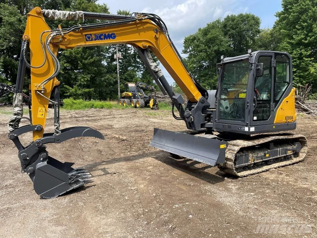 XCMG XE 80 U Mini ekskavatörler, 7 tona dek