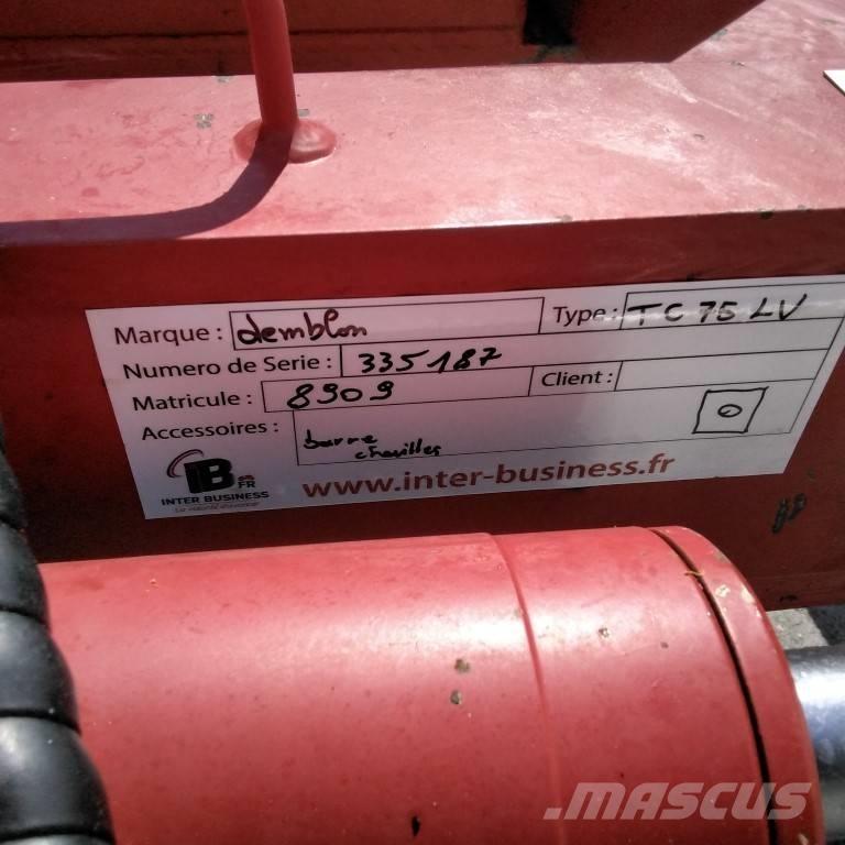 Demblon TC 75 LV Döner pulluklar