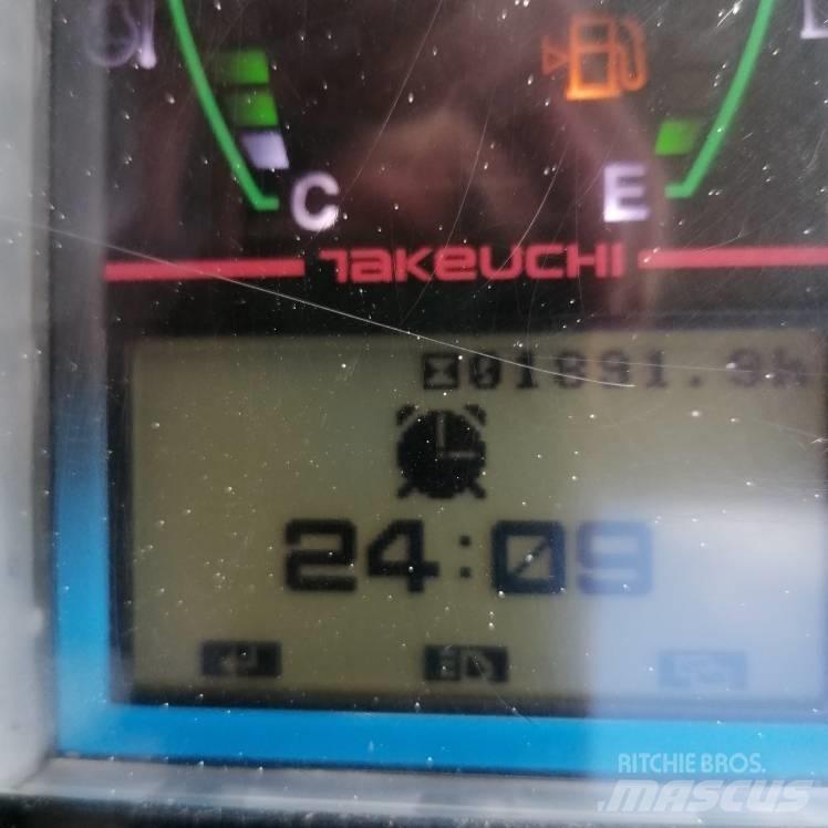 Takeuchi TB216 Mini ekskavatörler, 7 tona dek