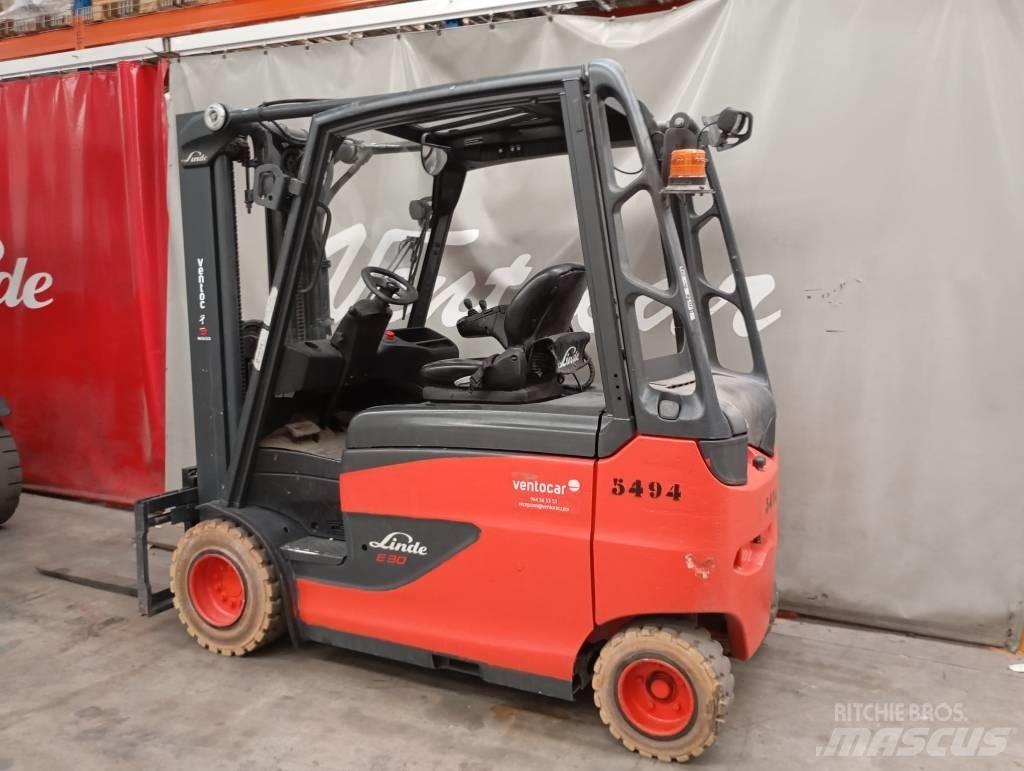 Linde E 30 Elektrikli forkliftler
