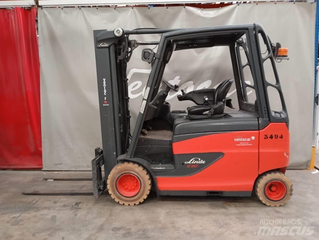 Linde E 30 Elektrikli forkliftler